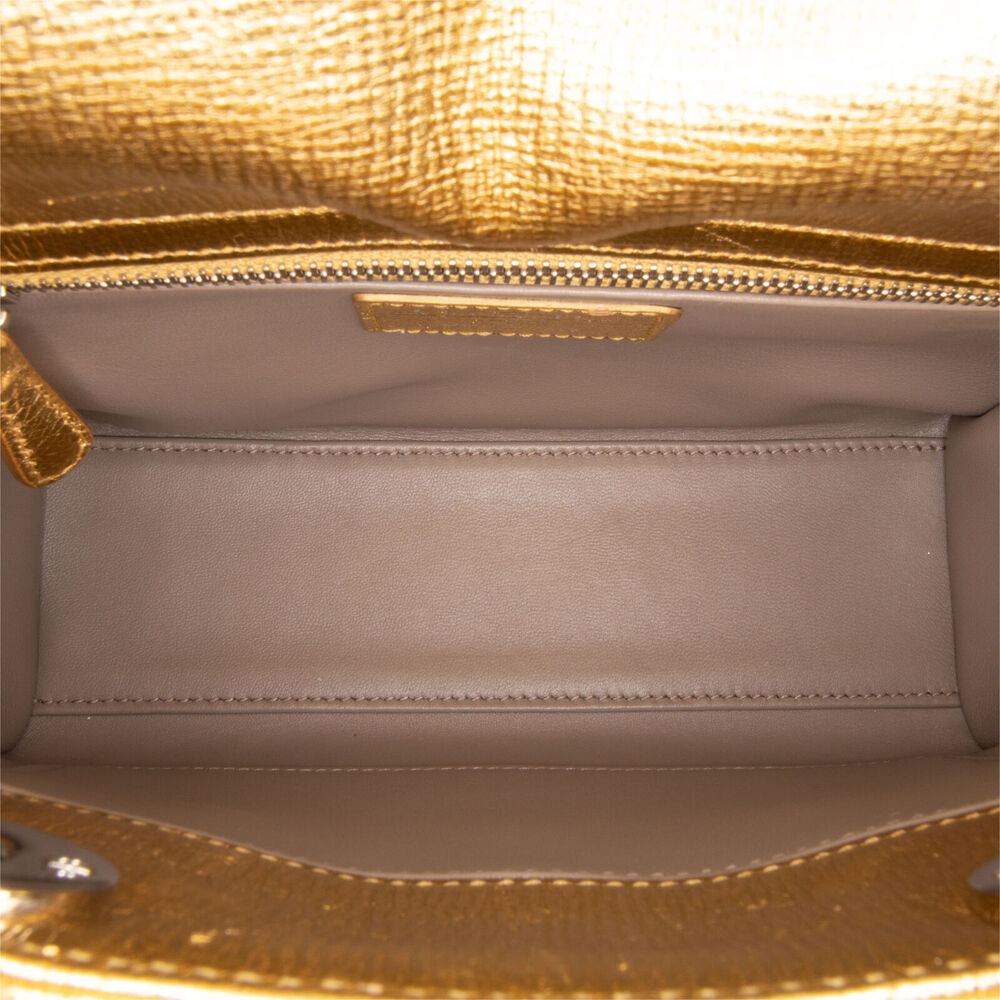 Auth Dior Small Metallic Grained #132126D26B - Picture 5 of 14